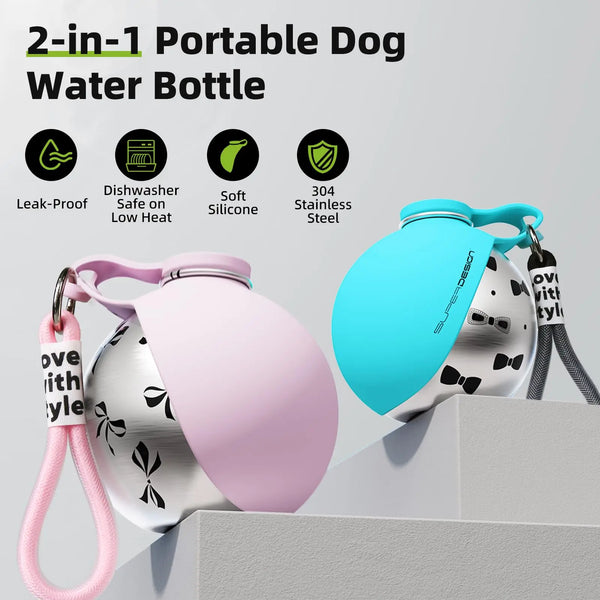 TravelMate Compact Dog Water Bottle